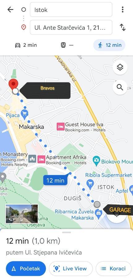 City Center Apartment Bravos Makarska Ngoại thất bức ảnh